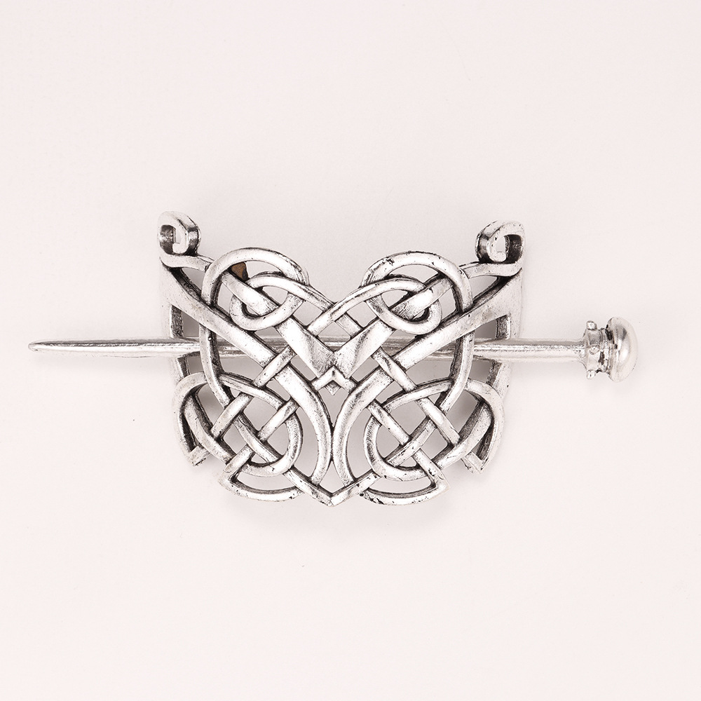 Europeo y americano popular nórdico retro horquilla Viking horquilla Celtics horquilla noruego hembra updo accesorios para el cabello horquilla al por mayor