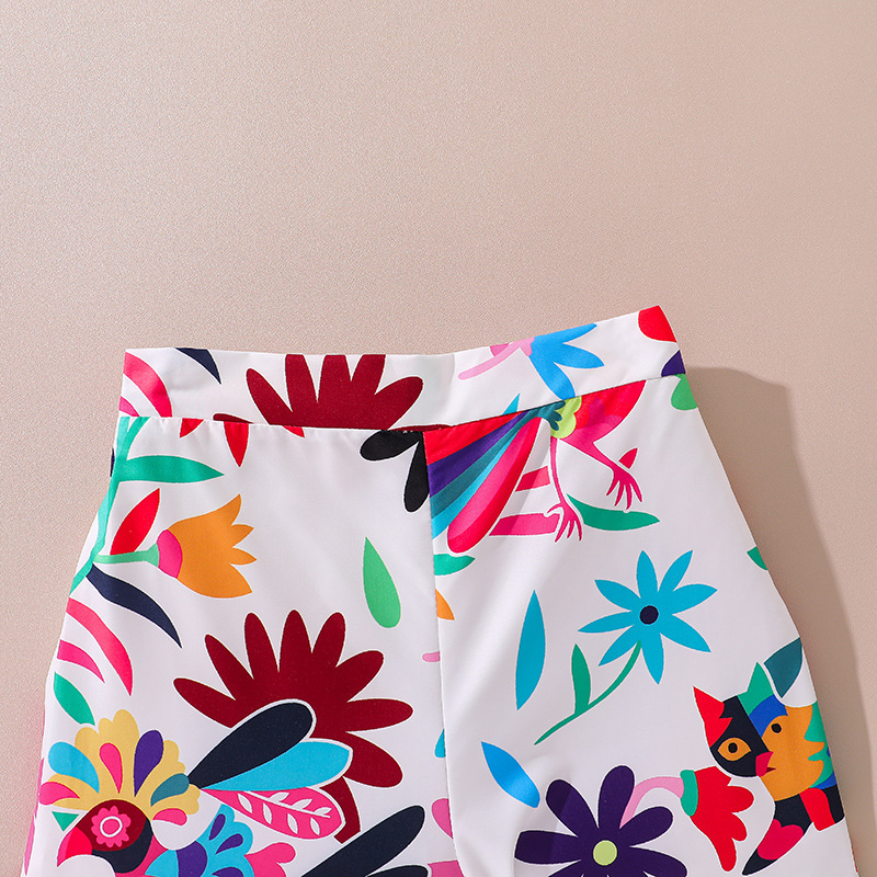 Meisjes legging set met print voor de herfst_voghion.com