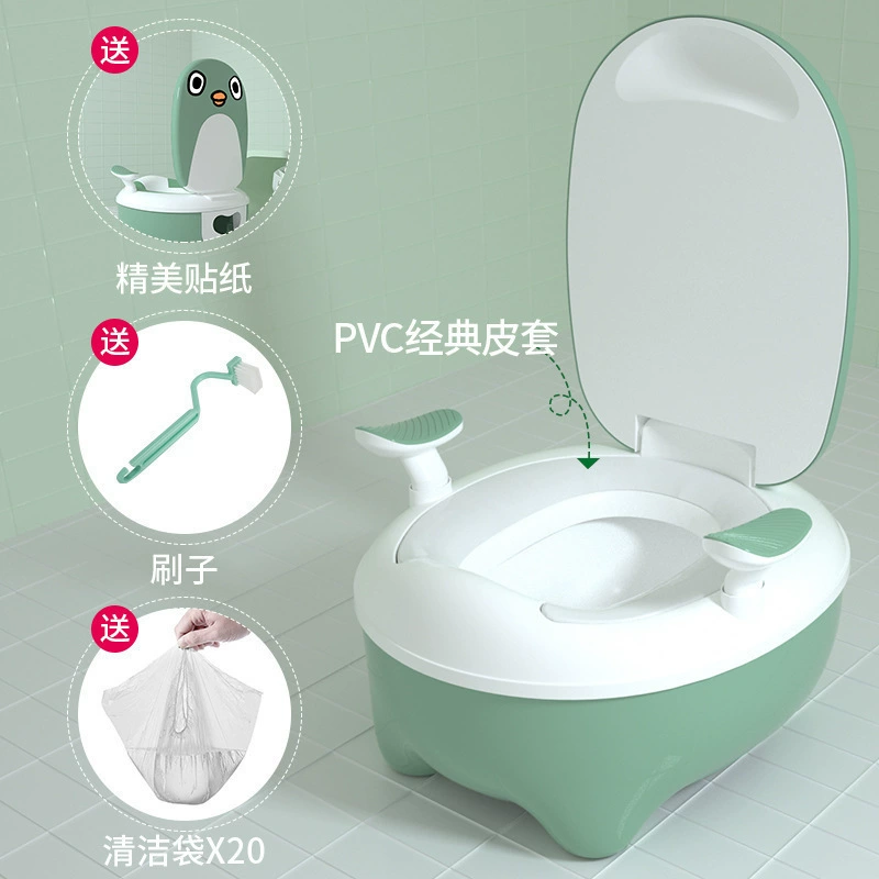 Cute children's toilet for boys for training