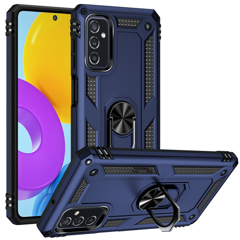 New applicable SamsungGalaxy M52 5G Sergeant armor phone case Samsung bracket drop-resistant protective case