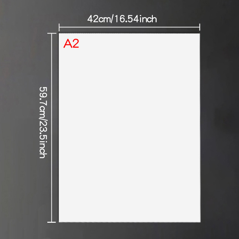 Transfronterizo A2A3A4A5 tabla blanca de absorción magnética borrable tabla de escritura nota de papel pegatinas de refrigerador personalizadas magnéticas pet image 10