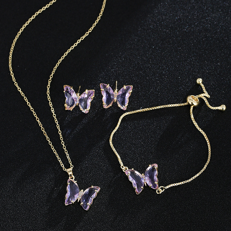 Butterfly Zircon Set