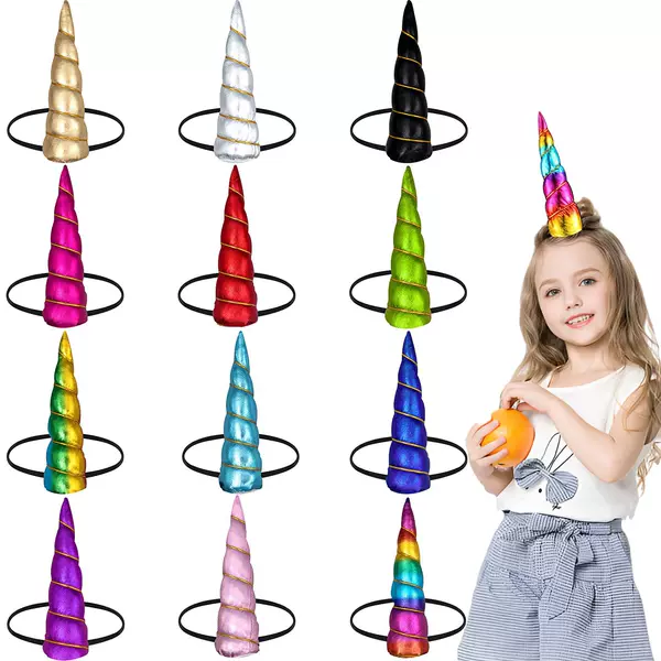 Amazon's Best-Selling Unicorn Headbands, Creative Children's Hairbands, Birthday Party Princess Headwear Wholesale