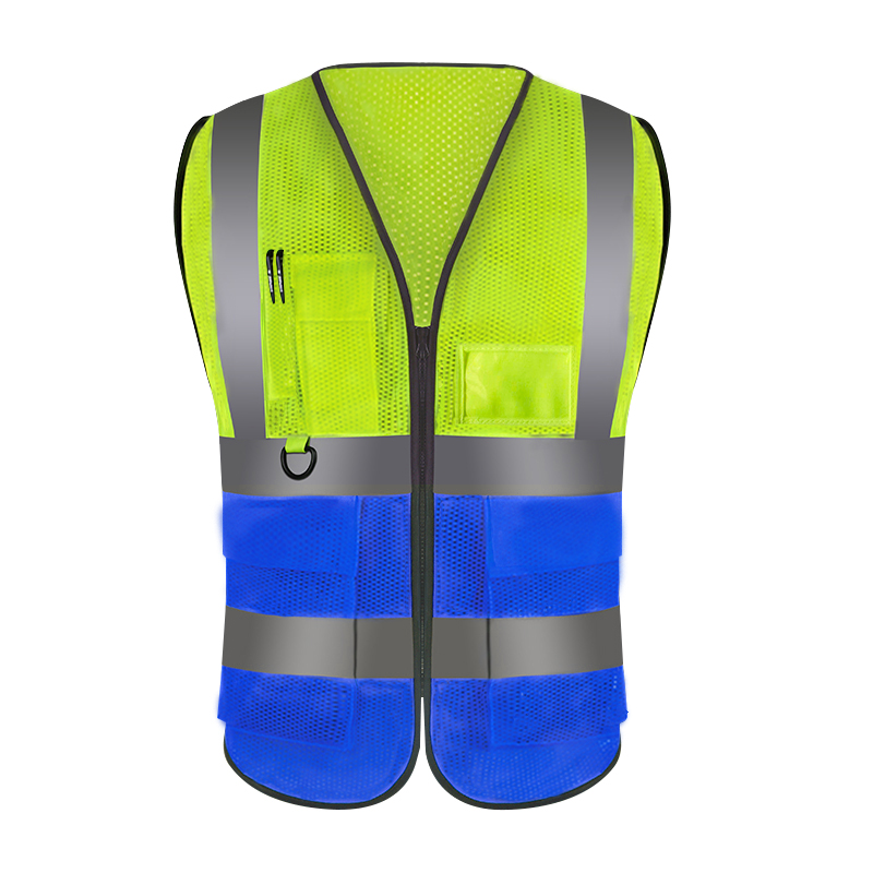 chaleco reflectante chaleco de construcción de saneamiento medioambiental viaje nocturno chaleco reflectante patrulla de seguridad del sitio de construcción conductor ropa de seguridad de tráfico
