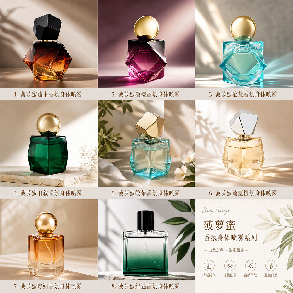 Cross-border best-selling women's perfume gift set, long-lasting true self encounter, wild blue men's perfume set, wholesale from Vietnam.