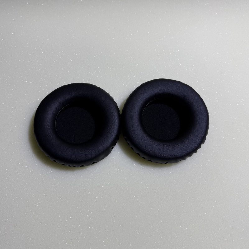 ヘッドフォンカバー4567891002MM円形黒色ソフトpuネットバー厚いノイズリダクションスポンジカバークッションEARPAD|undefined