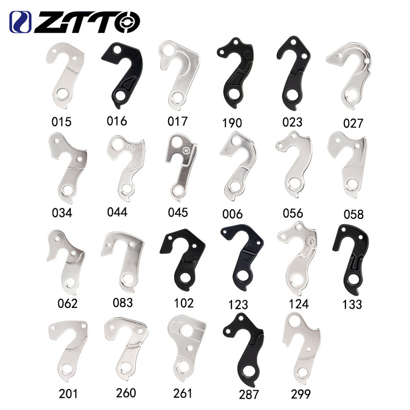 Ztto Mountain Road Folding Bike Aluminum Alloy Tail Hook Frame Rear Shifter Tail Hook Shifter Tail Hook Hanger Accessories
