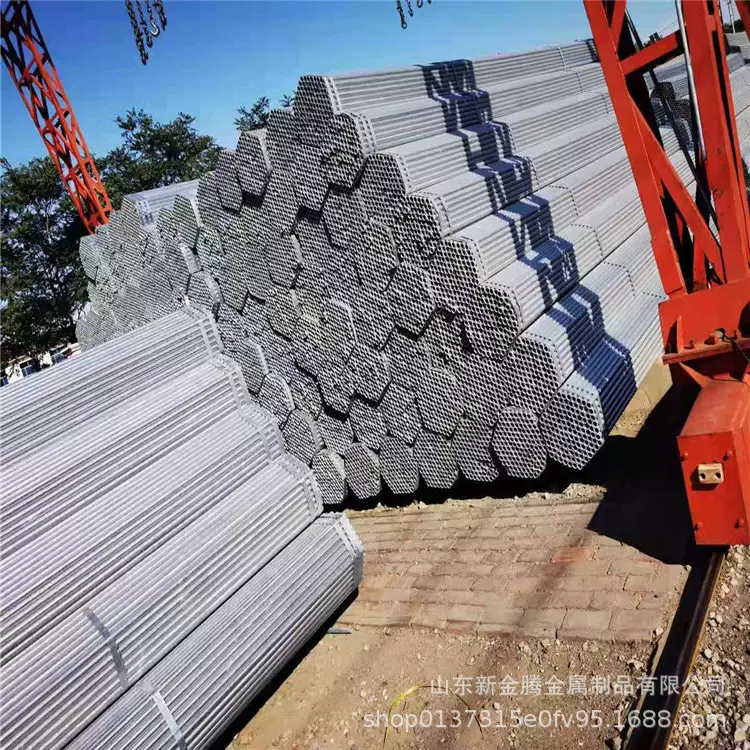 美标出口用SCH40热镀锌钢管dn20 30 50长度6米定尺钢管