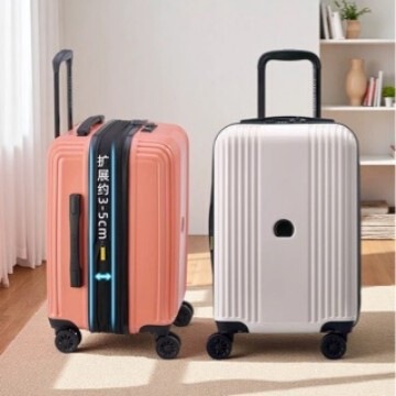 DELSEY/DELSEY Travel Suitcase Simple Luggage Hard Case Expandable Large Capacity Trolley Case Universal 3893