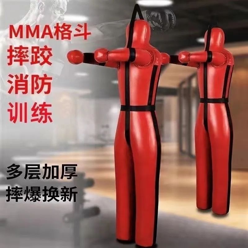 Jiu-Jitsu Ma Fire Training m Boxing Sandbag Dummy Mannequin Sanda Brazilian Fighting Humanoid Vent Wrestling Others