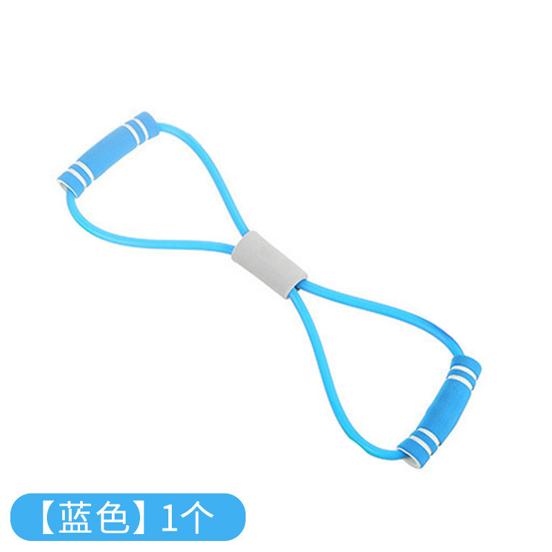8字拉力器家用健身瑜伽器材弹力带女练开肩美背神器普拉提八字绳|undefined