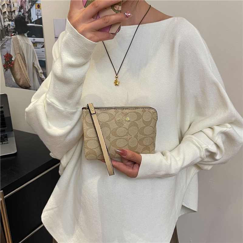 Nueva tendencia de moda bolso pequeño bolso de lujo ligero bolso de tarjetas de alto nivel bolso de estilo exterior bolso de mano ligero