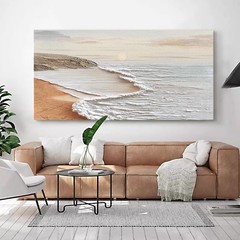 手描き油絵旭日初昇客間装飾画現代ベッドサイド画客間掛け画抽象風景筋理画