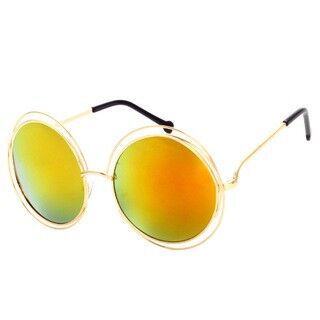 골드 프레임 빨간색 반사 C9