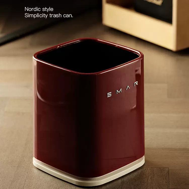 垃圾桶家用客厅厨房卫生间卧室办公室轻奢塑料纸篓厕所书房收纳桶