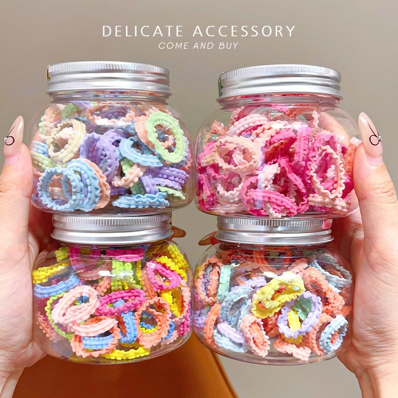 Anillo de cabello para niños no daña cabello de alta elasticidad niñas correa de goma para cabello de bebé correa de cabello para cabello de niñas correa de goma