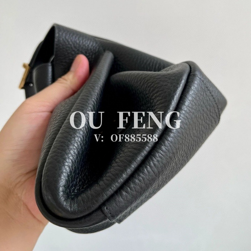 Original Yangshulin Hobo Bucket Bag Large Capacity Genuine Leather LE57 Handbag Small Suede Shoulder Underarm Bag for Women - Thumbnail 4