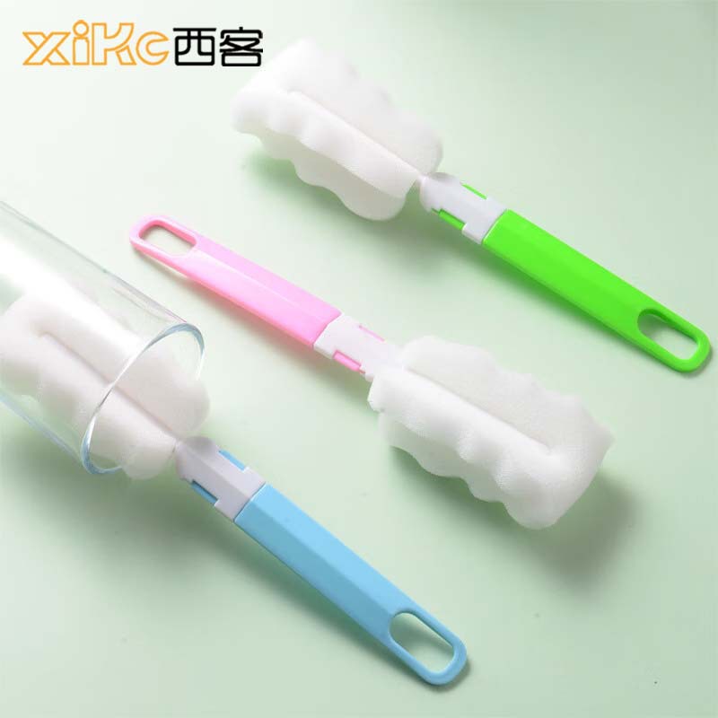 Sponge cleaning cup brush factory direct kitchen cleaning brush spot wholesale thermos cup brush bottle brush household brush