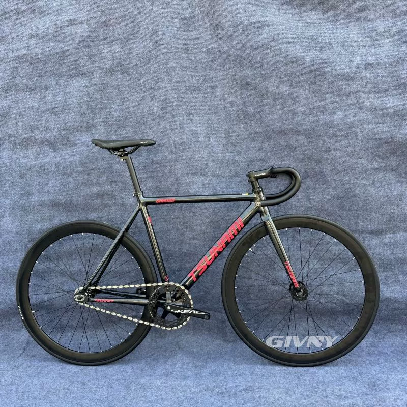 TSUNAMI Сунами Tsunami Dead Flying SNM-100 Dead Flying Bicycle Racing Vehicle Firm Firm Firm Field Aluminum Alloy