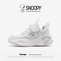 Snoopy史努比童鞋儿童鞋秋季2025新款白色女童运动鞋男童酷篮球鞋