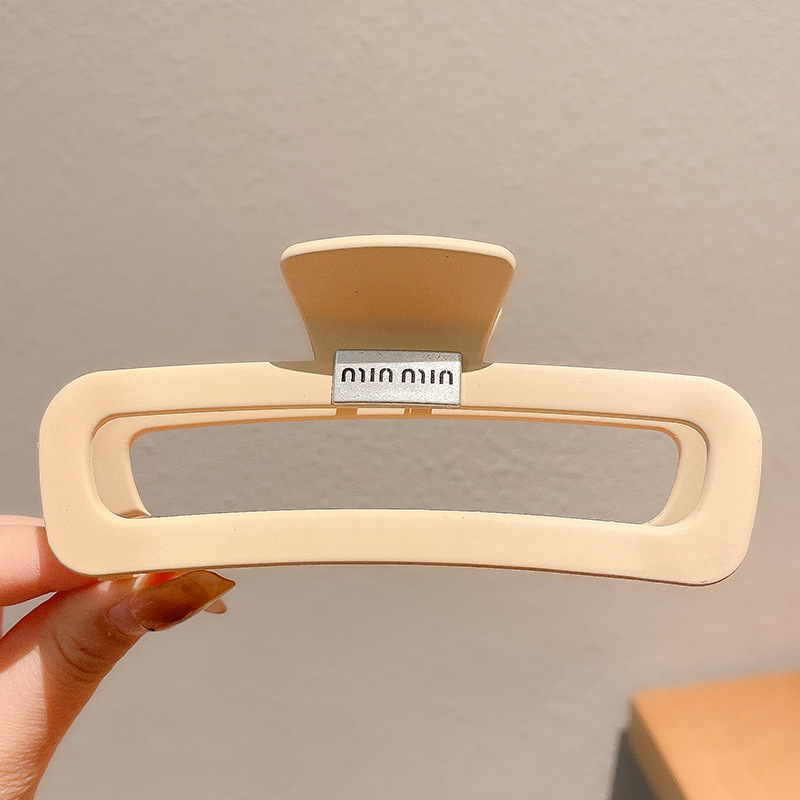 2025 nuevo clip de agarre de amor para mujer, gran volumen de cabello, horquilla, horquilla de tiburón de alta calidad, horquilla de tiburón, accesorios de principios de primavera