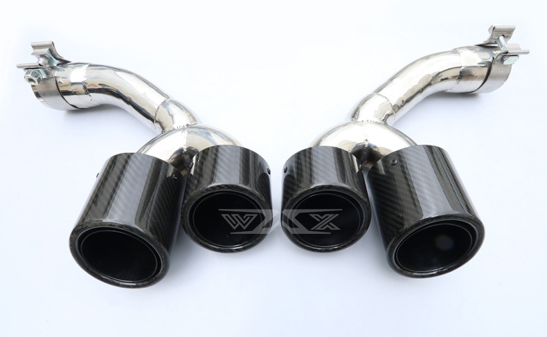 Suitable for Volkswagen Tiguan L Touang X Touareg Exhaust Pipe Modification Sound Wave Mid-tail Valve Explodes Street Running Sound