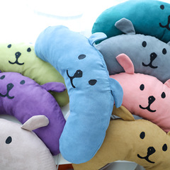 IBEANS dog pillow pea comfortable cartoon removable and washable pet pillow chin pad sleeping auxiliary sleep pillow