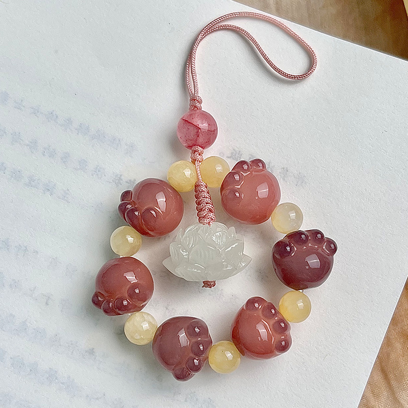 Yanlei [고양이 발톱 휴대폰 체인]