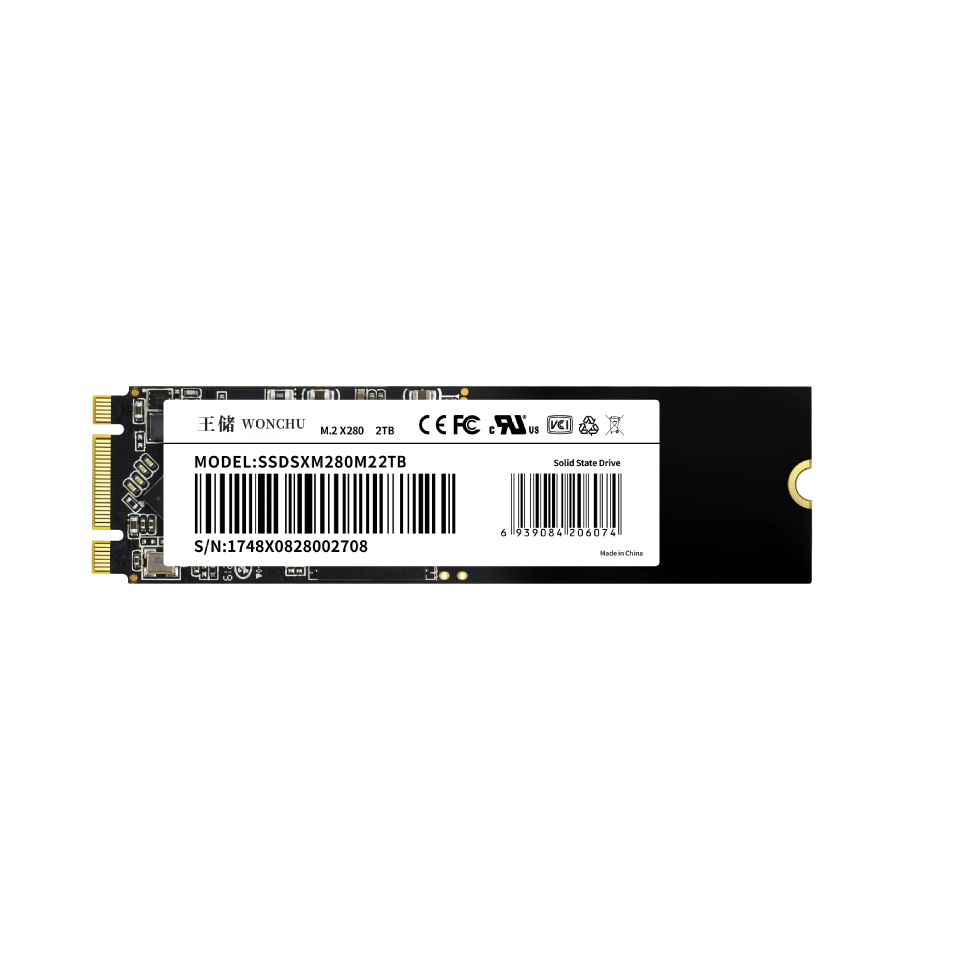 M.2 SSD 2280/2242 твердотельный накопитель 2 ТБ, производство, прямые поставки