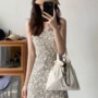 碎花显瘦夏季包臀连衣裙