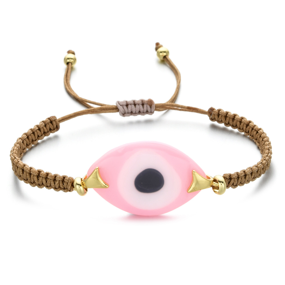 Retro Streetwear Eye Rope Unisex Bracelets display picture 2