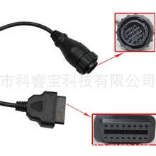 BENZ SPRINTER 14PIN to 16PIN OBD2 cable���Y14��B�Ӿ�