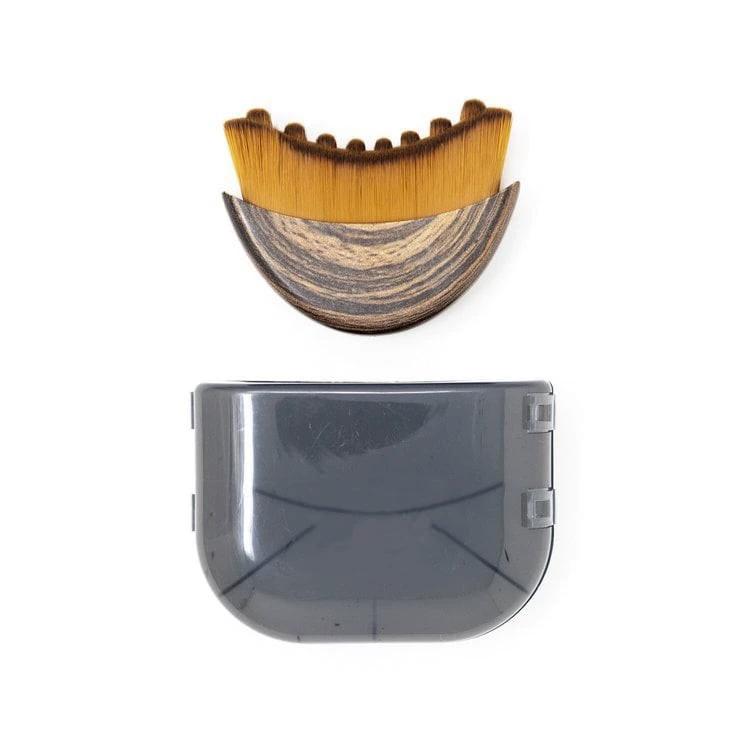 Кросс-бордерная лимфодренажная контурная щетка для массажа лица, ухода за глазами и шеей, лимфодренажная контурная щетка для лица