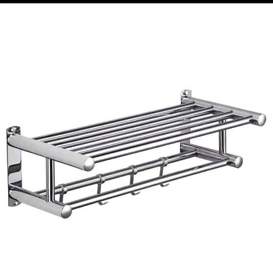Engineering Special Non-perforated Stainless Steel Bath Towel Rack Hotel Bathroom Rack Towel Rack Towel Rack Towel Bar