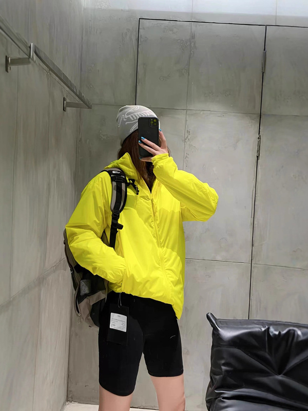 户外轻量P棉外套防冷风运动连帽棉衣情侣款棉衣棉服秋冬保暖|undefined