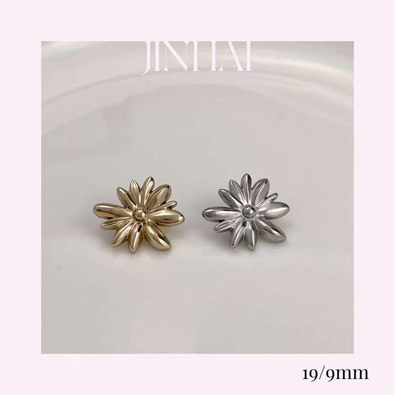 Jinhai Weixing SAB Metal Buttons Cute and Delicate Small Flowers Full Environmental Protection European Standard dress Shirt Decorative Buckle Jinhai Weixing SAB Metal Buttons Cute and Delicate Small Flowers Full Environmental Protection European Standard dress Shirt Decorative Buckle
