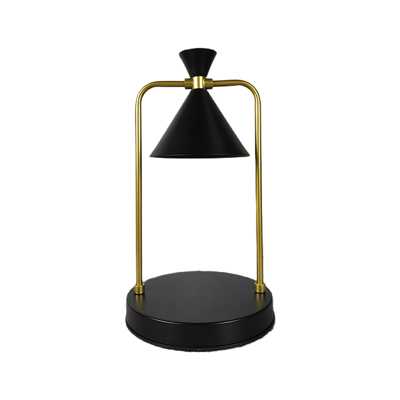 Lámpara de fusión de cera de aromaterapia retro americana transfronteriza creativa noche temporización atenuación vela libre de humo lámpara de mesa de atmósfera de expansión de fragancia