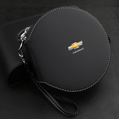 Volkswagen Audi Mercedes Car Disc – Multimediya və saxlama aksesuarları - chevrolet-round-cd-bag-silk-screen-logo-model