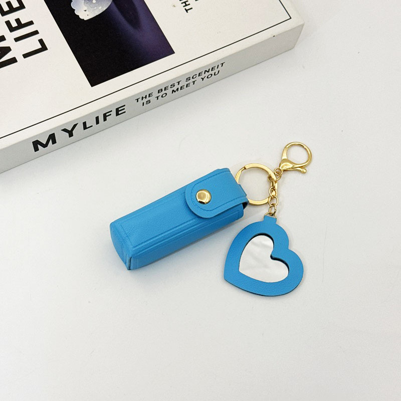 Bolsa de lápiz labial portátil llavero bolso de maquillaje portátil bolso de regalo bolso de cambio bolso de almacenamiento mini lápiz labial colgante