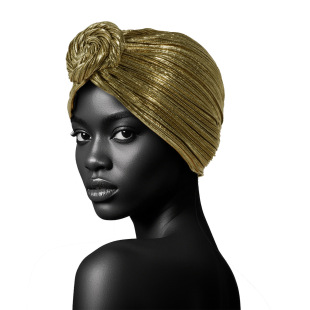 African bronzing snail flower turf hat ethnic cloth hat wedding hat