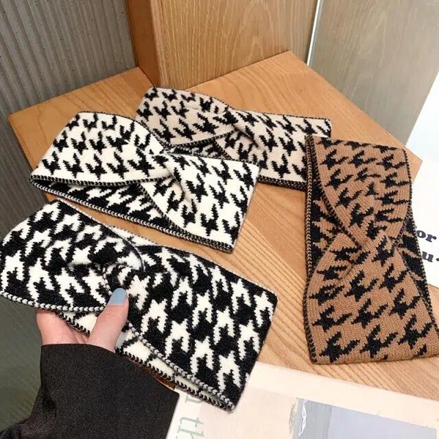 美拉德毛线帽子女秋冬加厚保暖针织堆堆帽宽松大头护耳冷帽显脸小|undefined