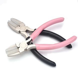 Anti-scratch flat-nose pliers diy tool pull wire pliers nylon flat-nose pliers drawing pliers handmade pliers