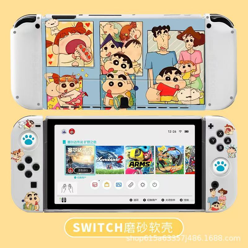 switcholed保护套美乐蒂帕恰狗凯蒂猫主题Switch游戏机防摔保护壳|undefined