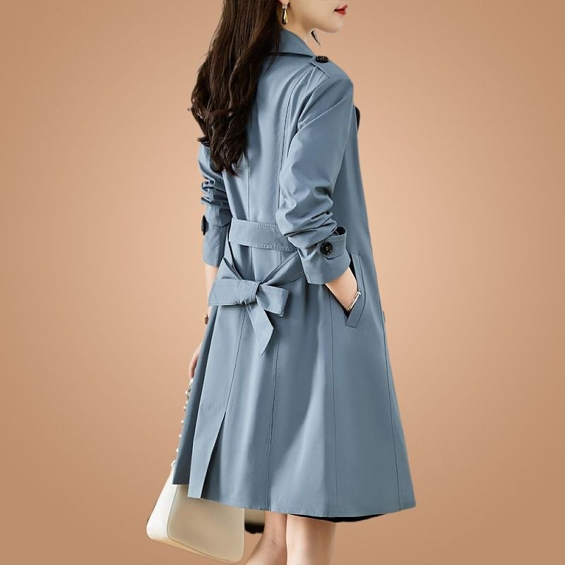 风衣外套女2025年秋装新款女装秋季早秋小个子中长款初秋秋秋大衣