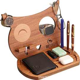 悍马保罗头层牛皮RFID卡位活页钱夹批发跨境真皮男士短款钱包热销