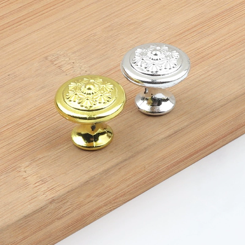 Ящик шкафа шкаф одно отверстие дверь шкафа все виды мебели маленькая ручка круглая пластиковая серебряная золотая ручка