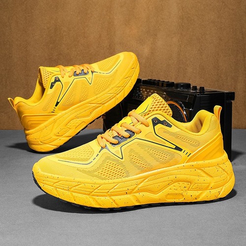 Summer new foreign trade racing cushioning marathon running shoes men's fly woven breathable casual casual couple sports shoes wholesale