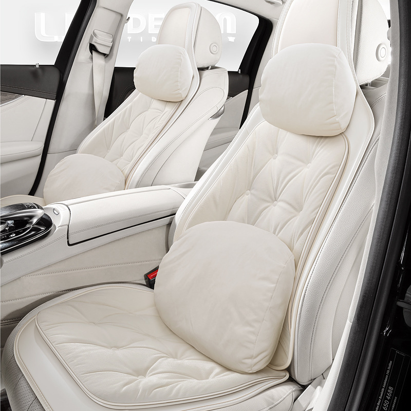 2024年新款秋冬季通用汽车坐垫劳伦斯太空垫001系列浅色连体