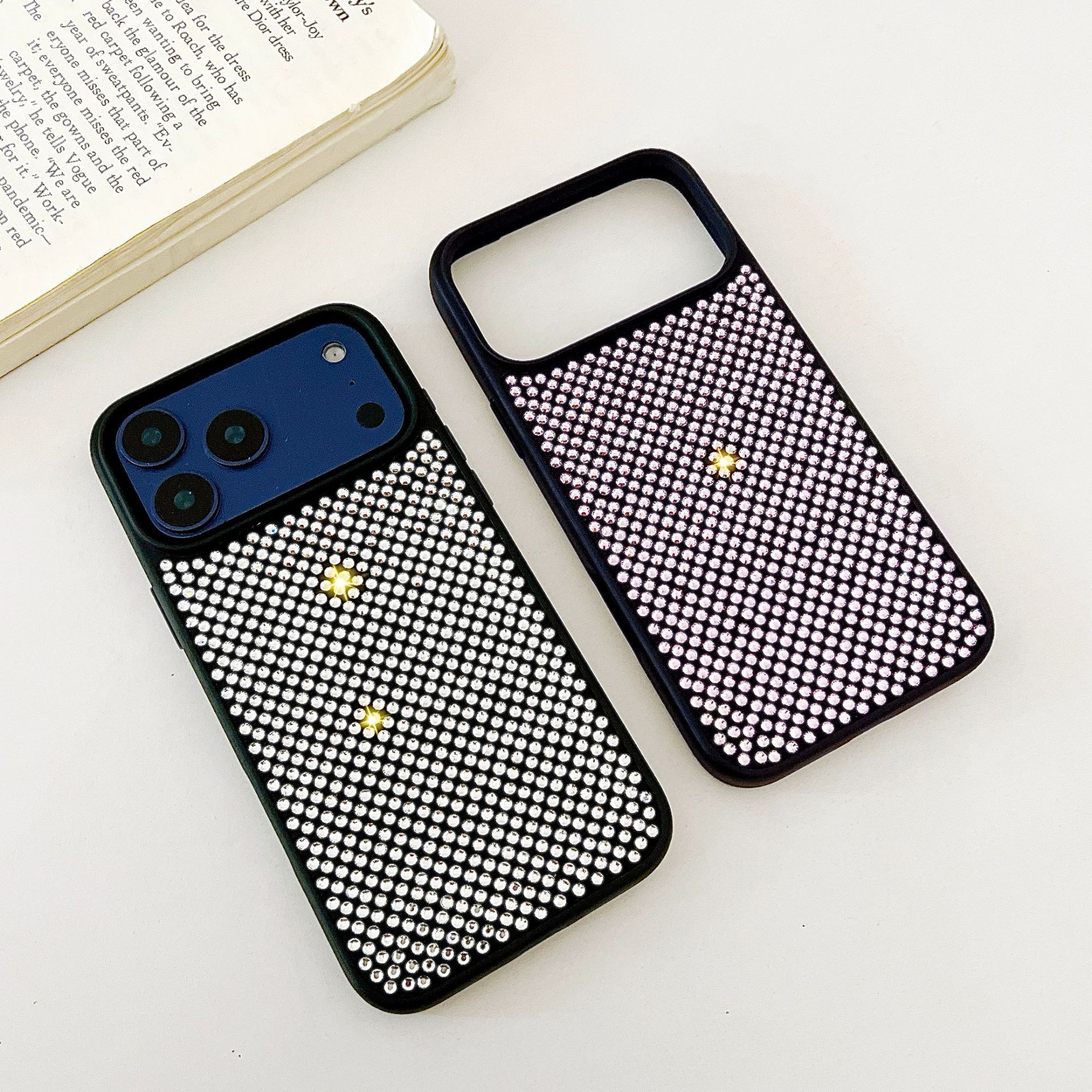 适配苹果17星钻手机壳iphone17promax满天星水钻镶嵌奢华17pro