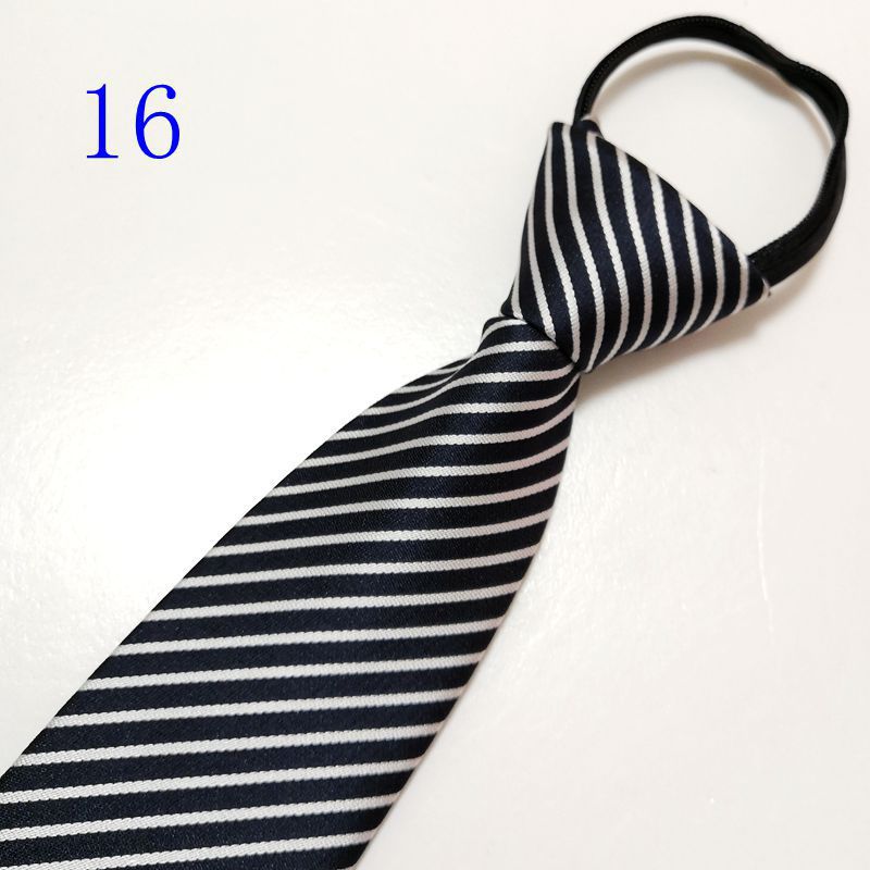 男士拉链新郎结婚红色8cm正装商务黑色免打结懒人易拉得蓝色_